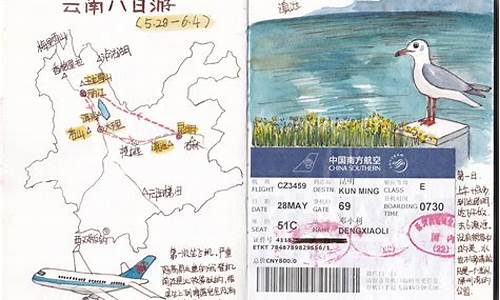 旅游攻略怎么做手绘简单_旅游攻略怎么做手绘简单又好看