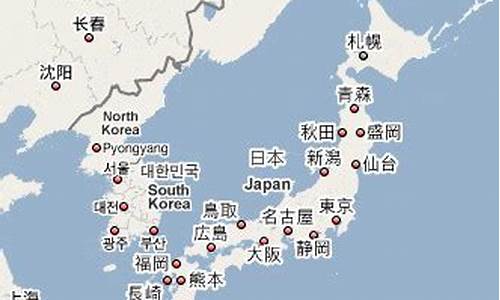 日本旅游景点划分_日本景点分布图